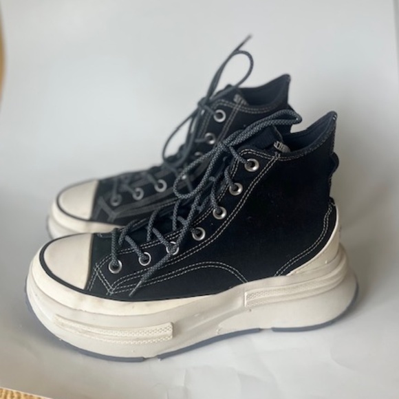 Converse Run Star Legacy CX Black Ultraviolet Utility High Top Sneaker Women 8.5 - Picture 2 of 6